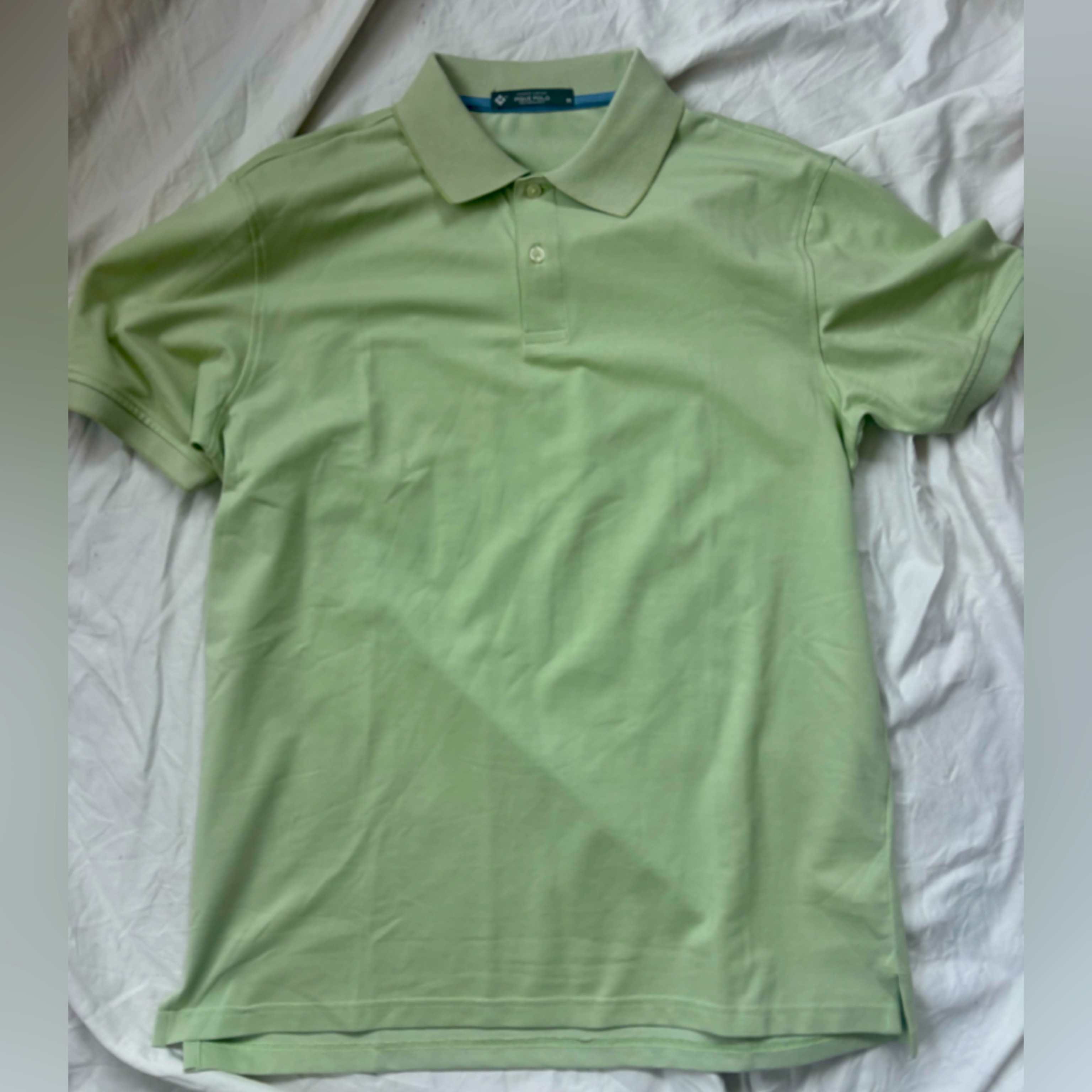 Mens Light Green Polo Shirt